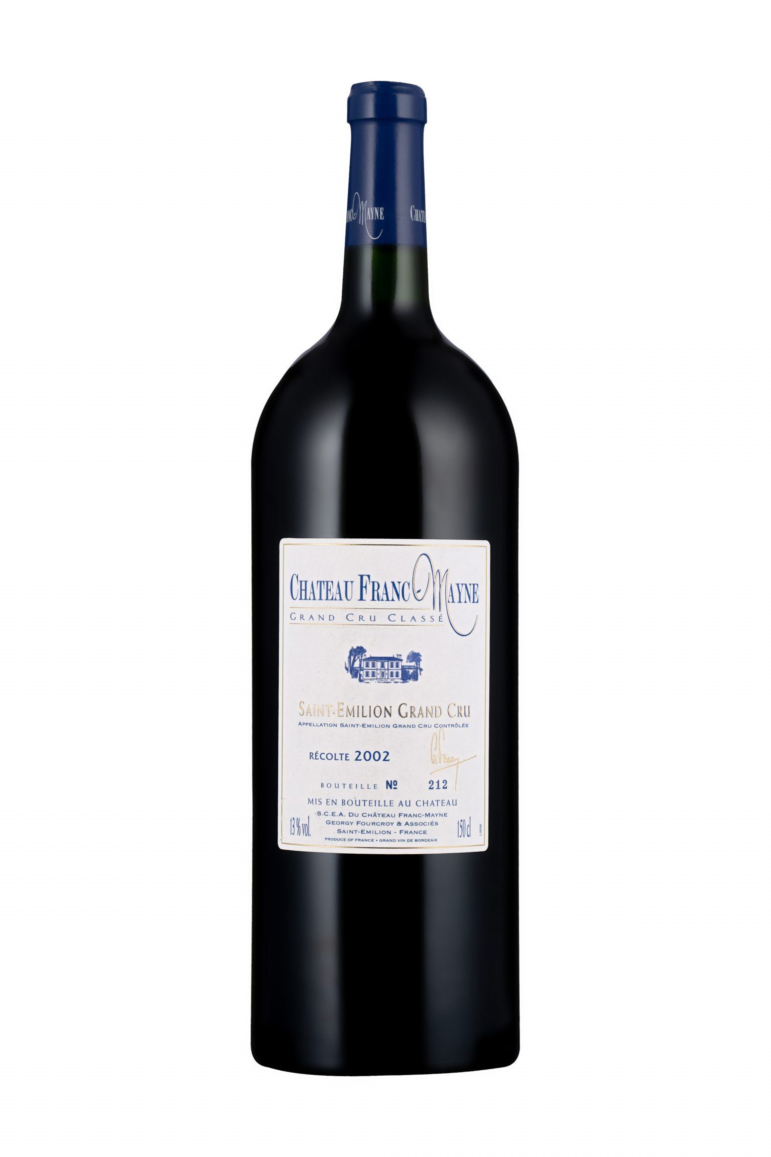 Château Franc Mayne 2002 - Grand cru classé Saint-Emilion - Château Franc Mayne